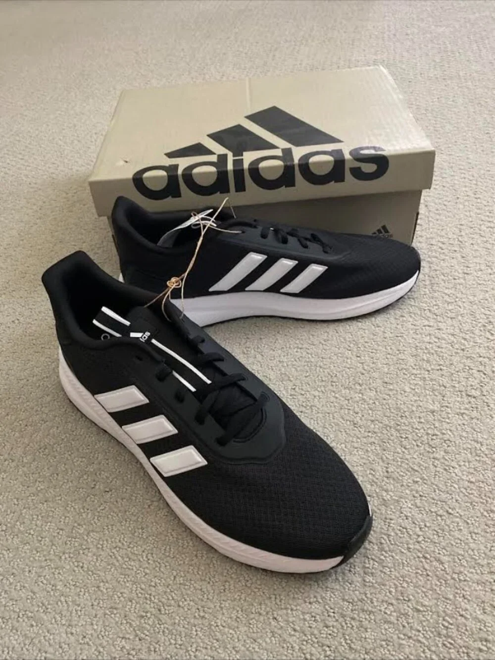 NEW Men’s X_PLRPATH Athletic Shoe Sneakers, Black White, Size 13